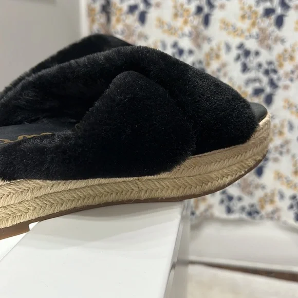 Sam Edelman Platform Faux fur slides - Picture 7 of 8